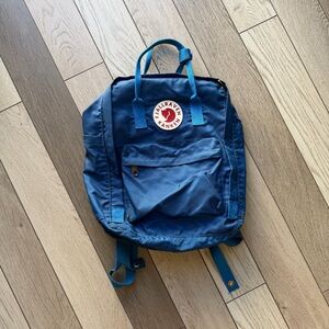 Kånken Fjallraven Blue Backpack